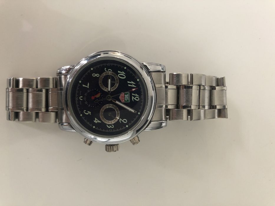 Zegarek Męski Tag heuer swiecący w ciemności