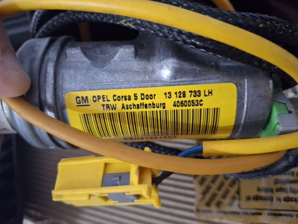 Airbag bancos Opel Corsa C 13.128.733 LH / 13.128.734 RH