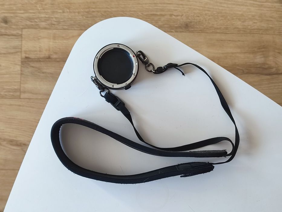 Uchwyt do obiektywu z paskiem na ramię - bagnet Canon EF