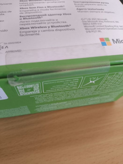 Comando Xbox One original Microsoft Carbon black novo e selado.