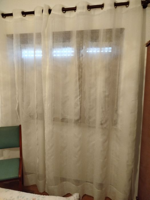 Cortinados com argolas