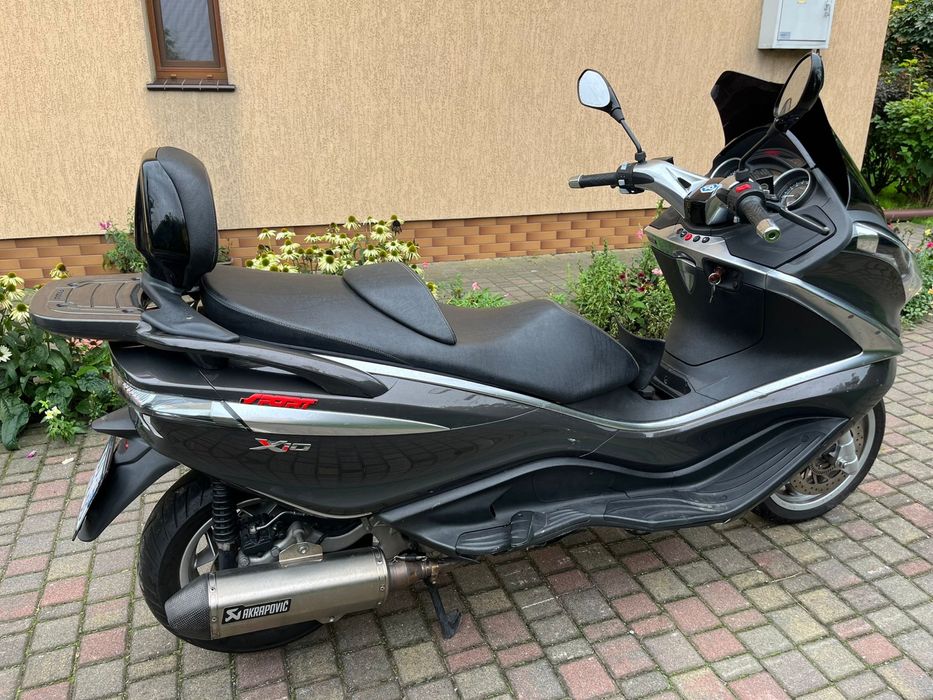 Piaggio X10  125 - 2014 rok - Akrapovic