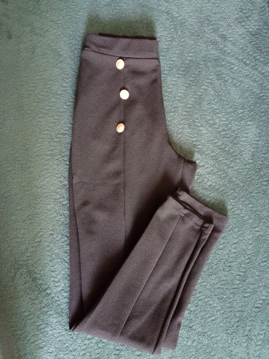 Nowe eleganckie spodnie, leginsy damskie rozmiar S.