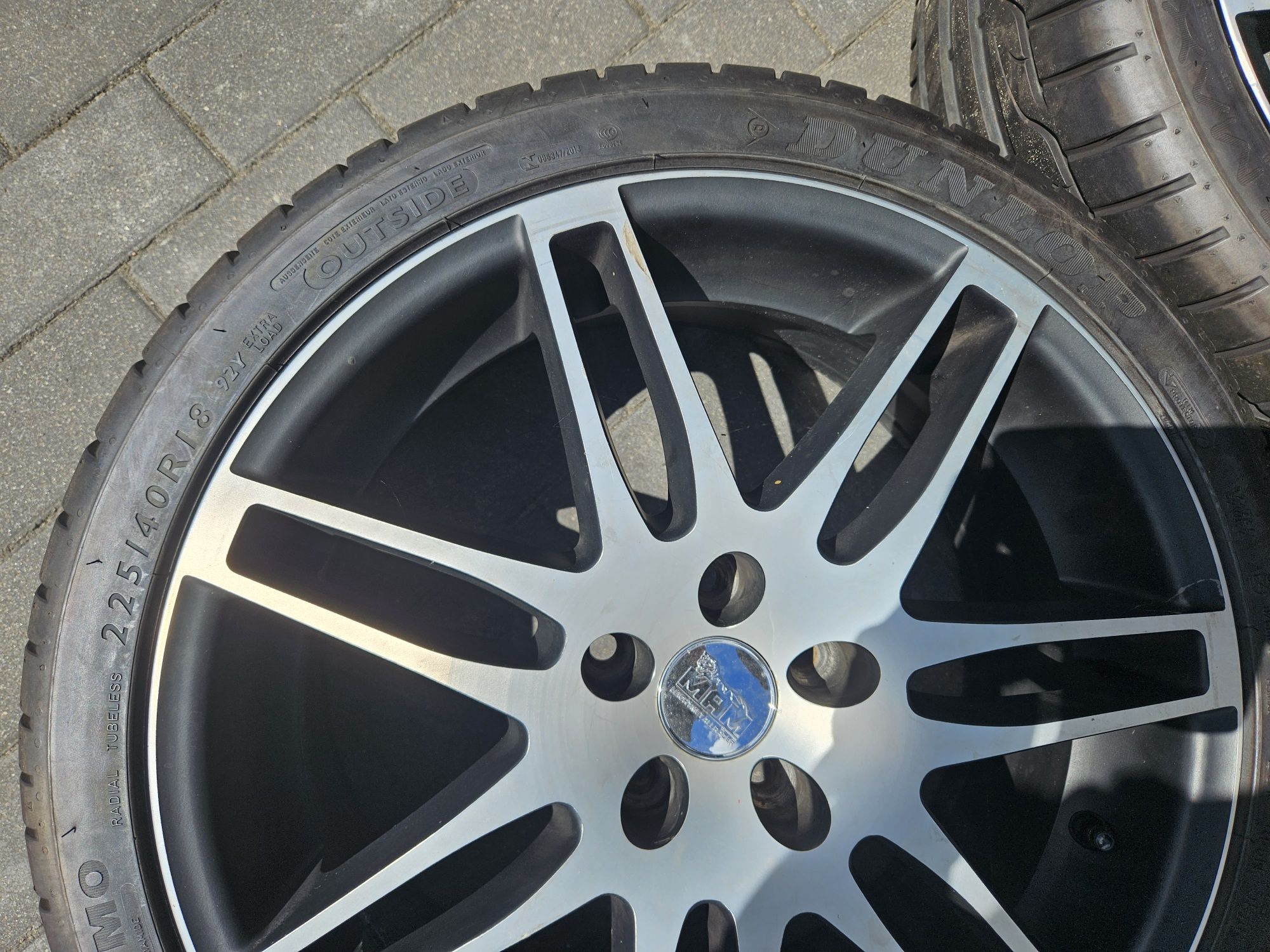Alufelgi 18 Koła MAM RS1 5x112 Audi Vw Skoda