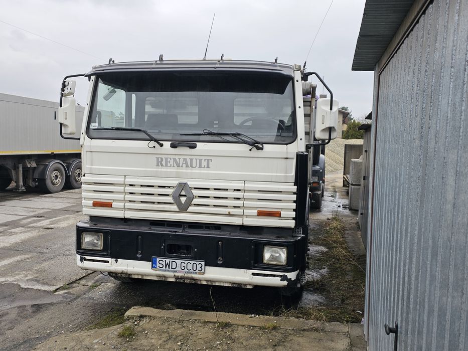 Renault Menager wywrotka kiper blokada mostu