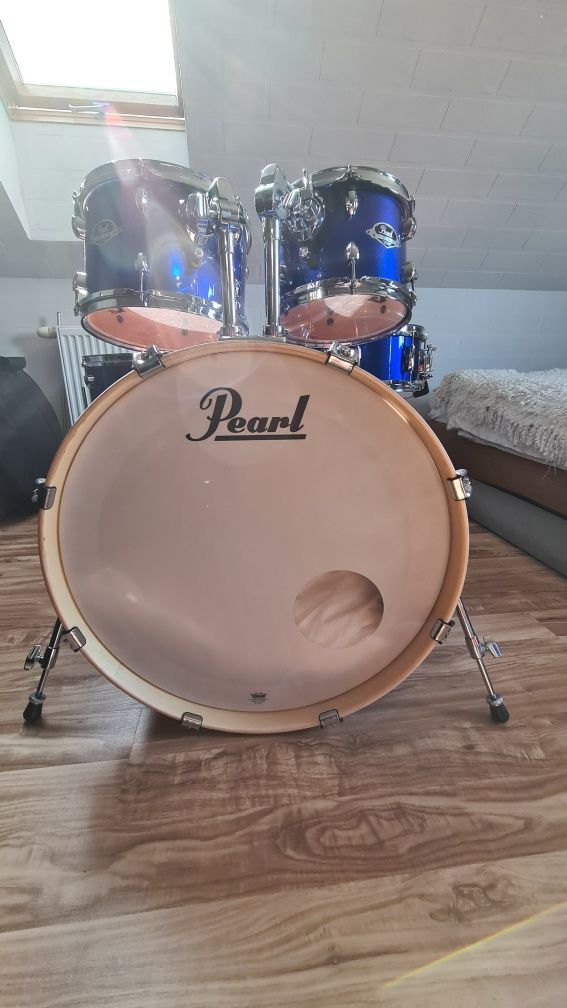 Pearl Export zestaw perkusyjny+talerze+pokrowce GRATIS