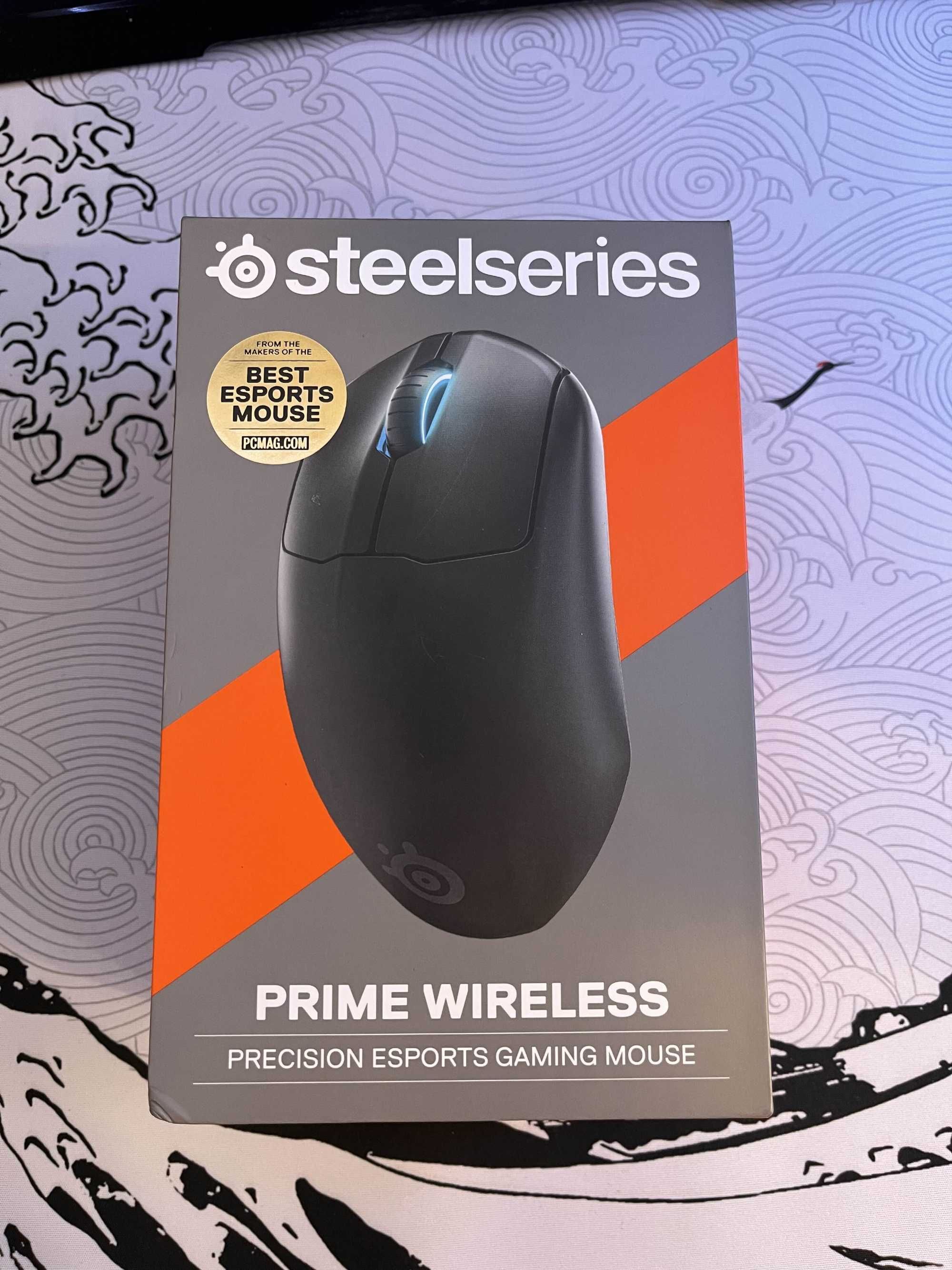 Mysz steelseries prime wireless + grip