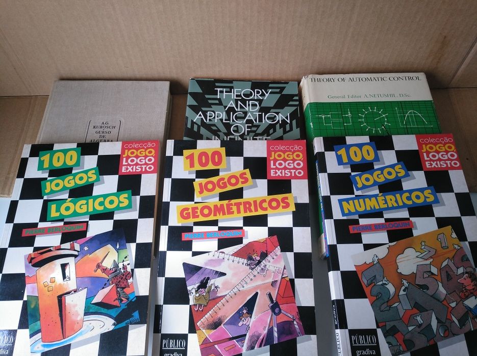 Lote de livros técnicos/científicos