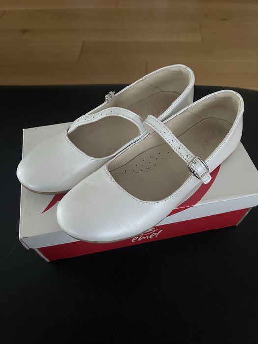 EMEL polbuty na komunie dla dziewczynki komunijne rozmiar 33 buty