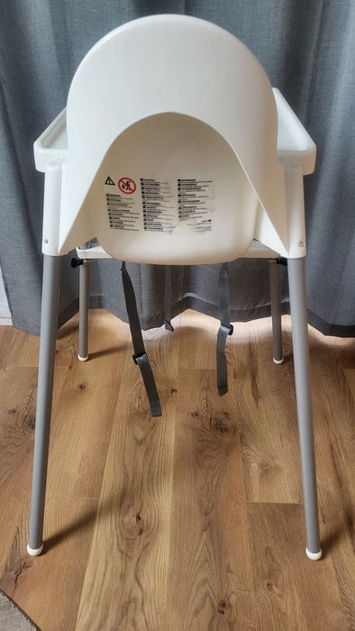 Krzesełko do karmienia ikea z podnóżkiem
