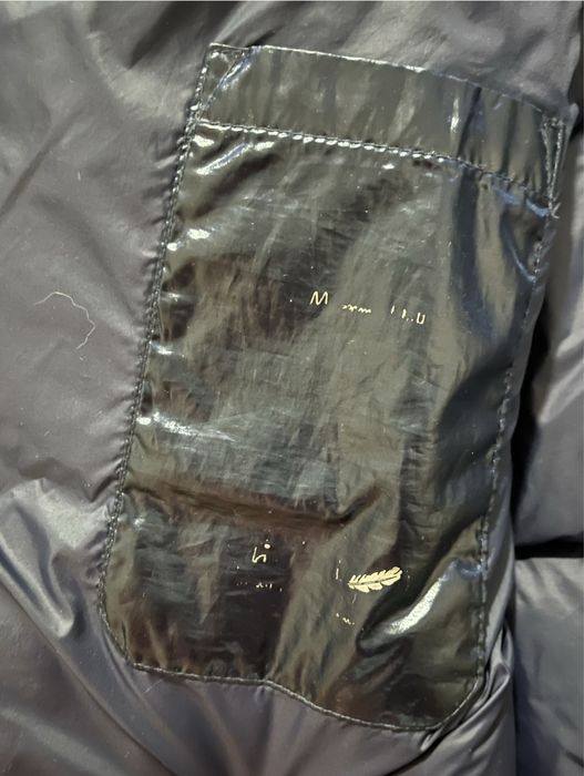 Мужской пуховик Massimo Dutti (перо)