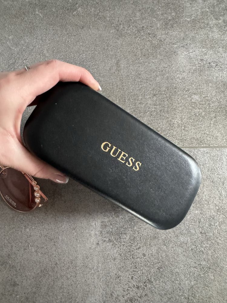 Nowe okragle okulary przeciwsloneczne guess oryginalne!