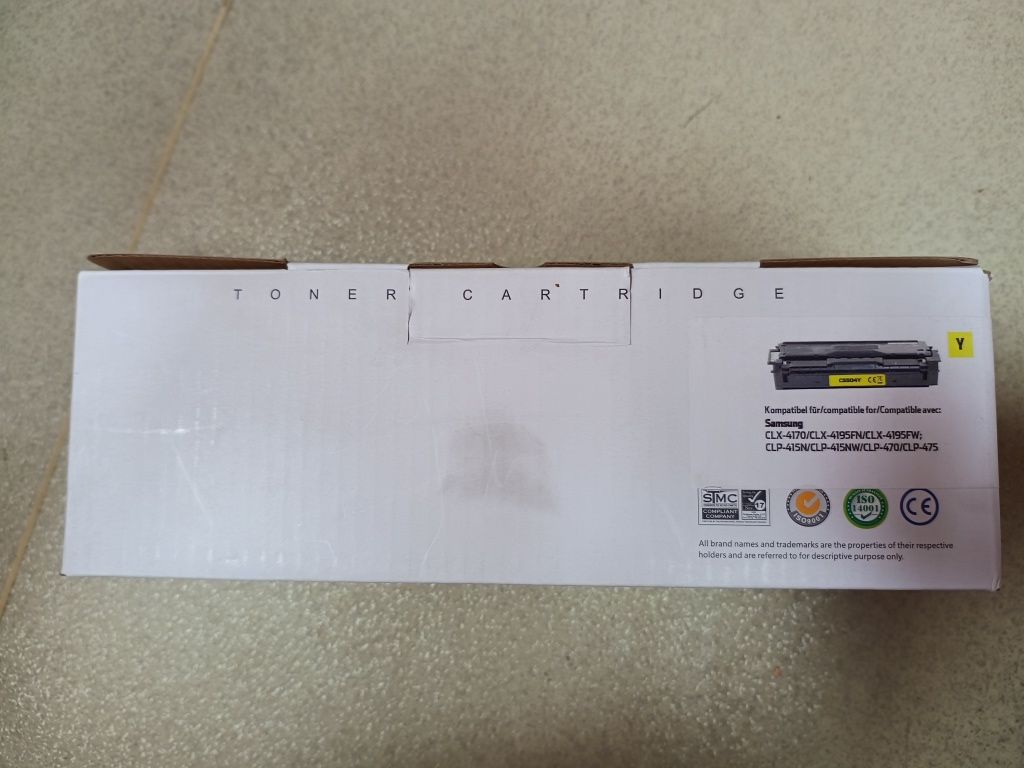 Картридж Samsung CLT-Y504S (CLX-4170/CLX-4195/CLP-415/CLP470/CLP-475)