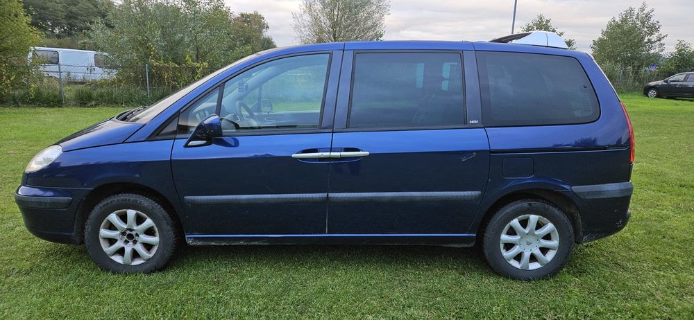 Peugeot 807 Skóra el.drzwi boczne klimatronik xenon Hak Długie Opłaty