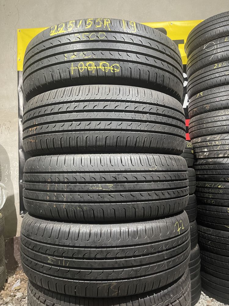 225/55R19 GoodYear-4шт 17 год