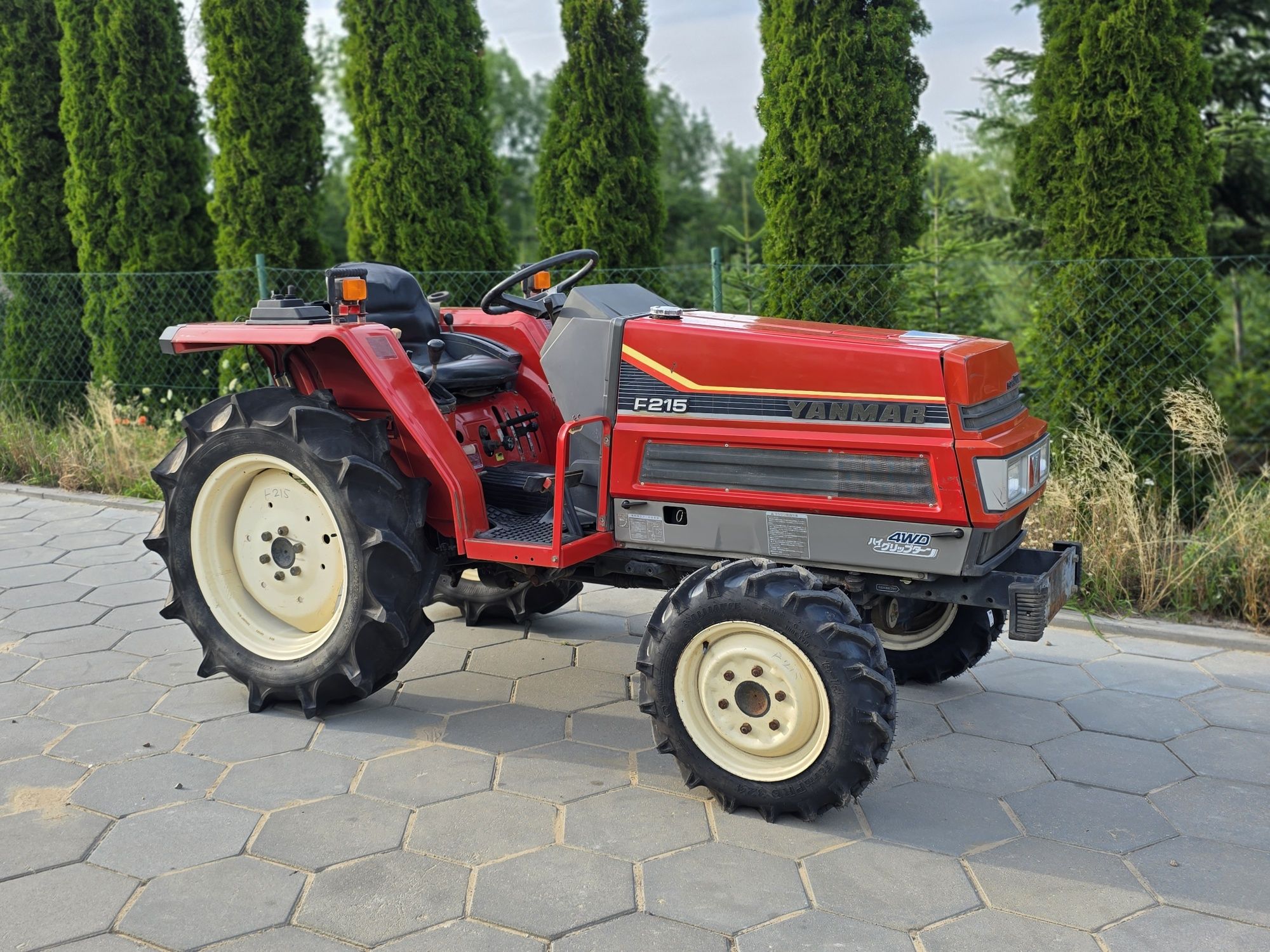 Mini traktorek YANMAR F215 (nie kubota gl iseki af 222 fx )