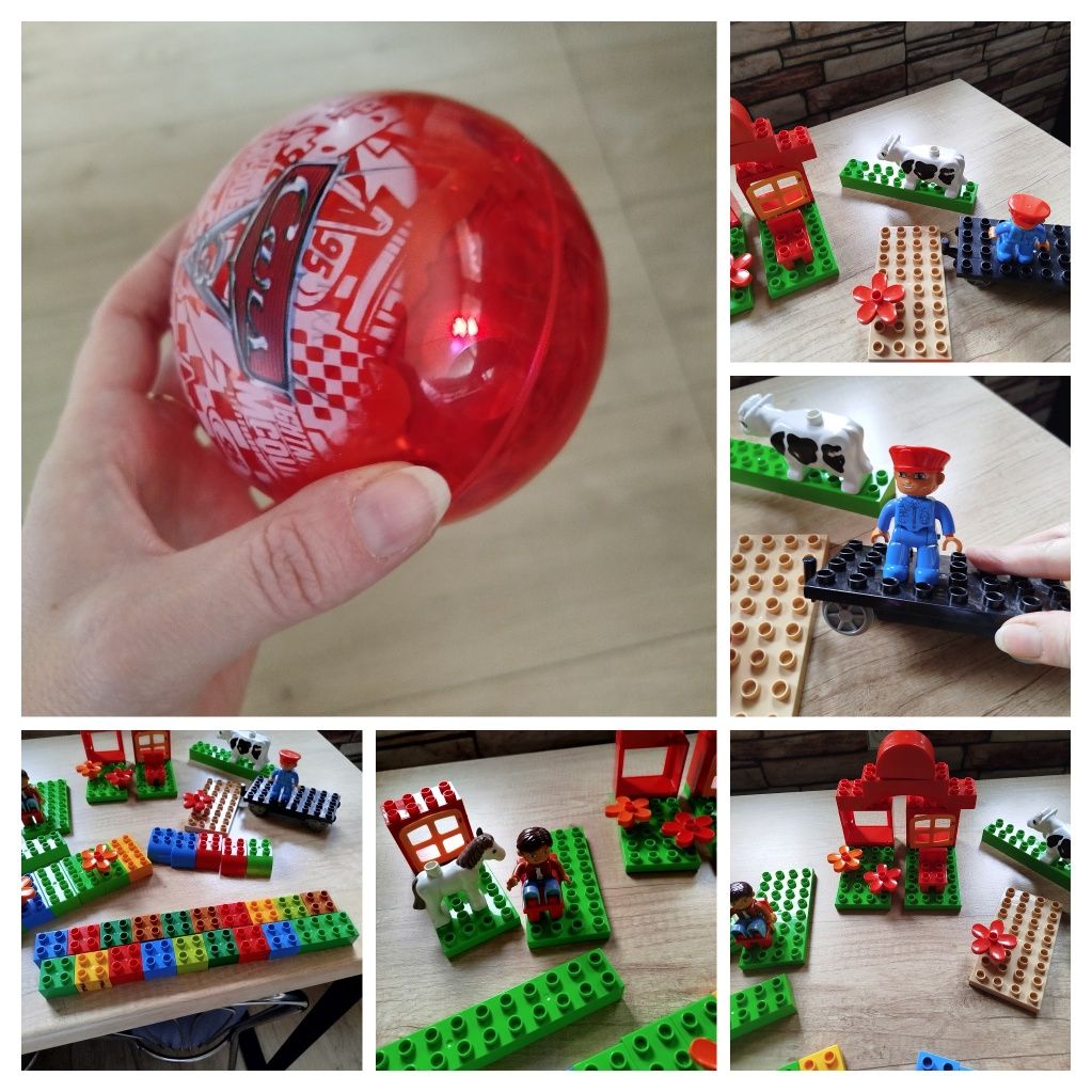 Lego Duplo Farma + gratis  świecąca piłka Mcqueen
