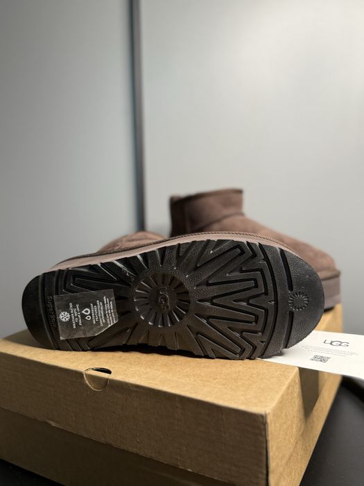 Уггі UGG Ultra Mini Brown Platform угги коричневые угг