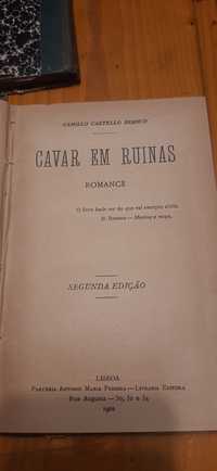 Antigo Livro de  Camilo Ano 1902