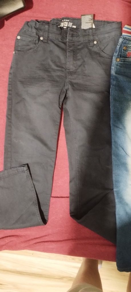 Spodnie jeansowe r122