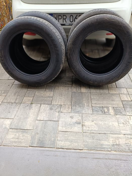 Opony prawie nowe Dębica i Continental