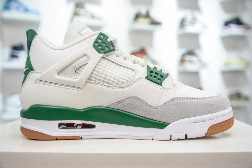Buty meskie Mokasyny Jordan_4_Retro_SB_Pine_Green R.39