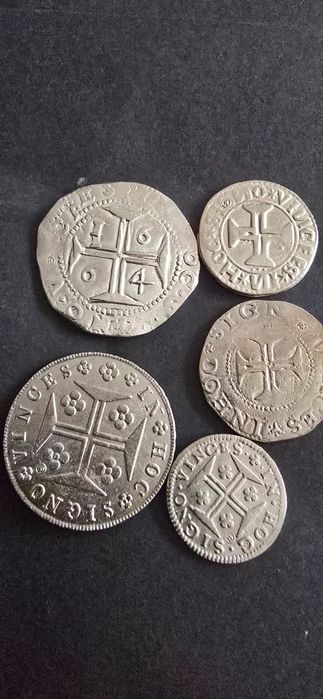 Moedas para colecção. Em prata réplicas