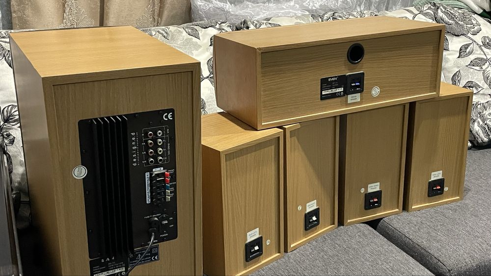 Акустика 5.1 Sven B5-10 | BT-111 — Міць та якість звуку