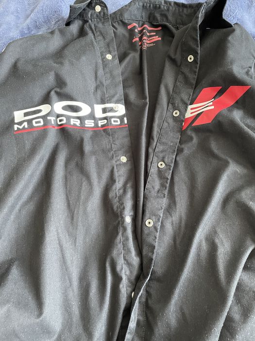 Koszulka Nascar Dodge Motorsports Racing Pit Crew Snap Style rozmiar L