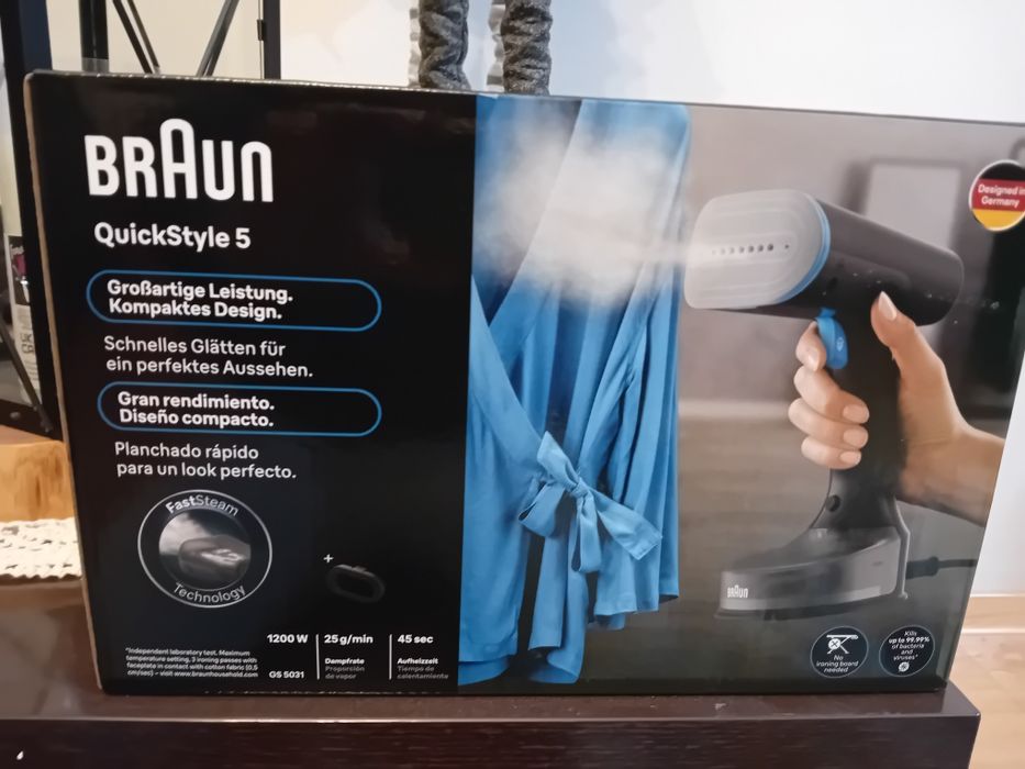 Nowa parownica Braun QuickStyle 5.
