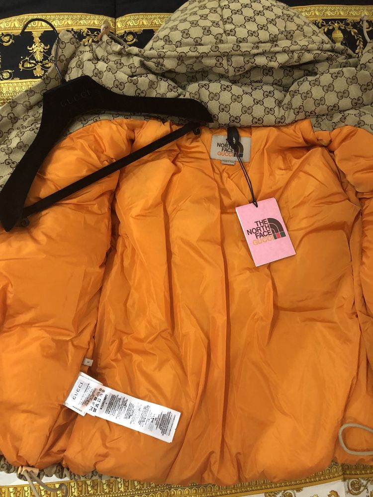 Casaco Gucci North Face 100% autentico S