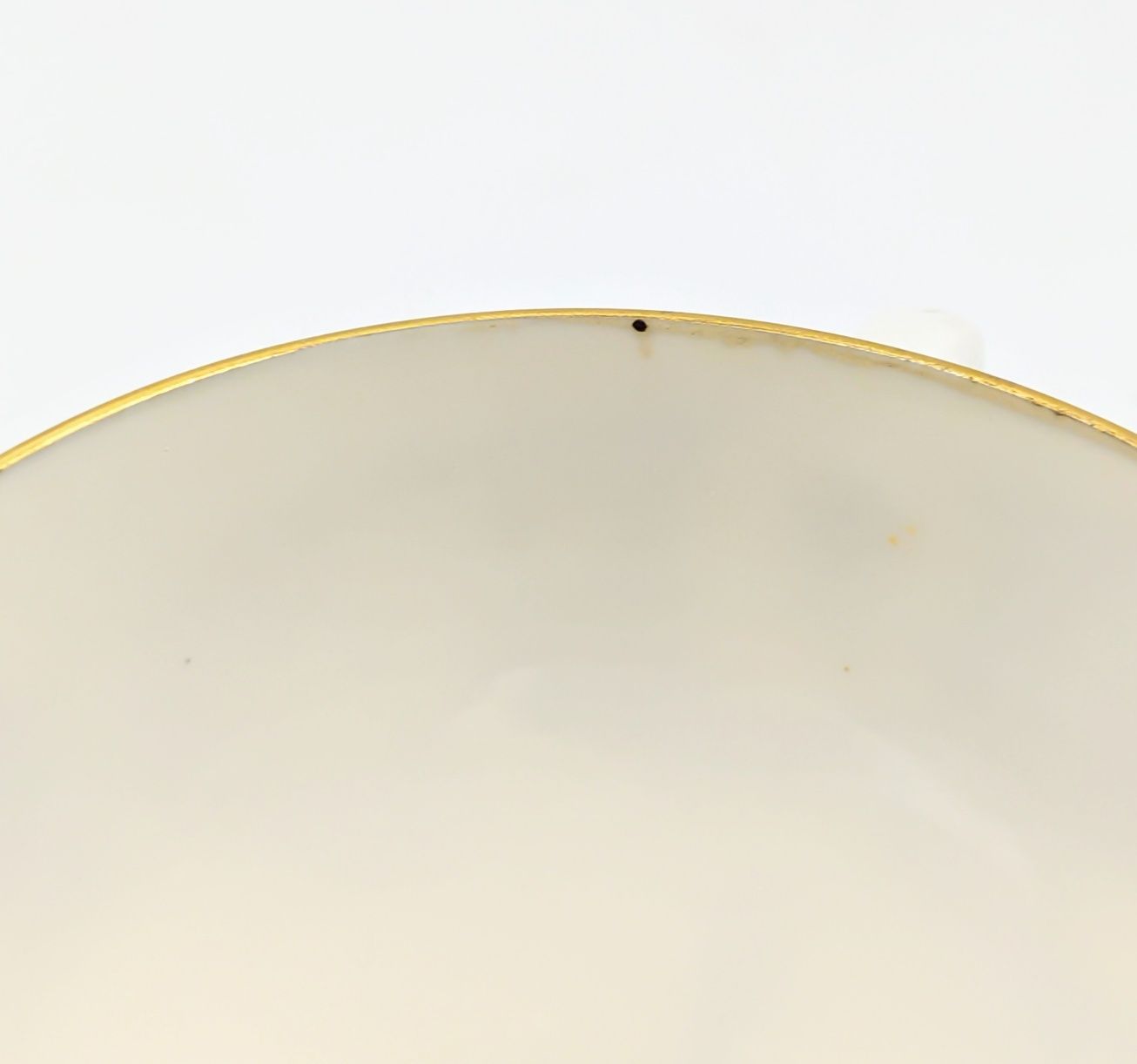Filiżanki zestaw duo róże różyczki secesja przedwojenna porcelana anty