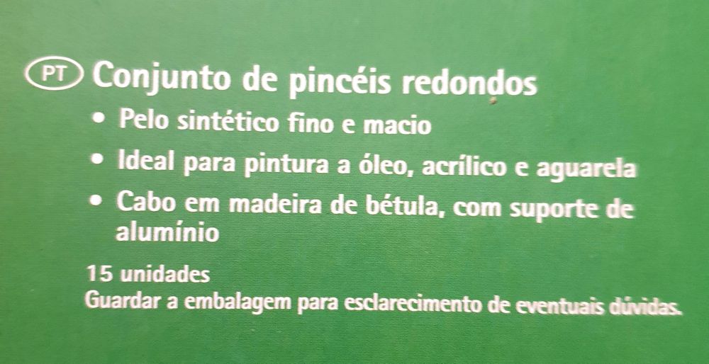 Conjunto de pincéis