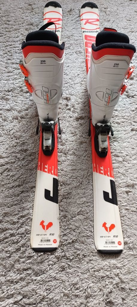 Komplet narciarski  Rossignol Hero narty 130 buty 25,5