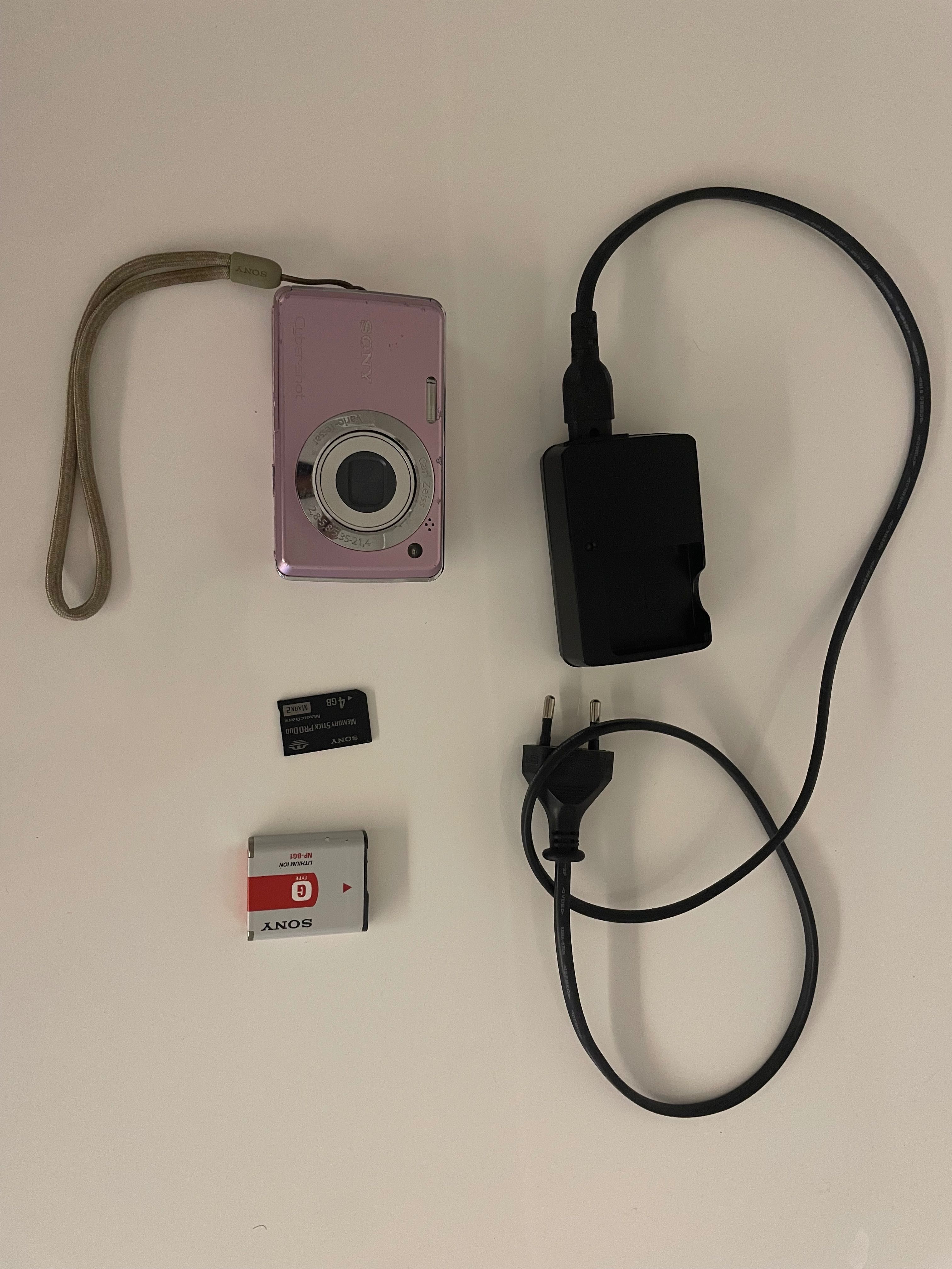 Máquina fotográfica digital - Sony Cyber shot DSC-W210 12,1 MP