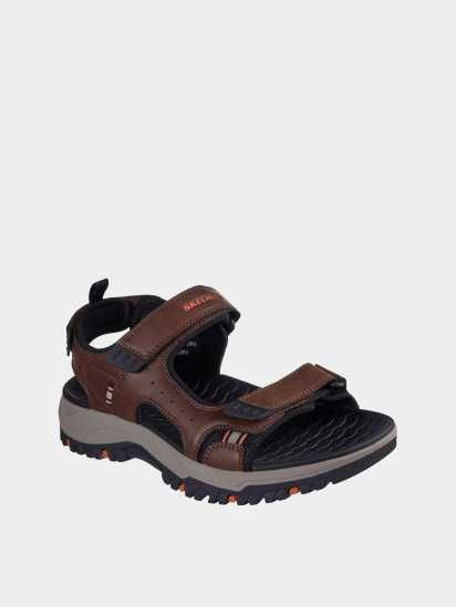 Чоловічі сандалії skechers/  сандалії коричневого кольору скечерс