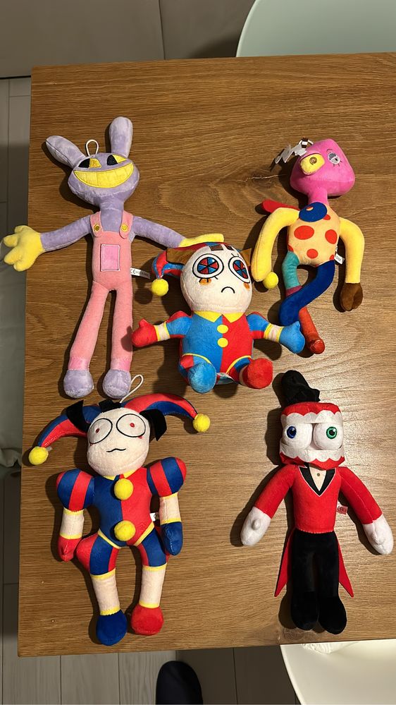 The Amazing Digital Circus Circo Plush Pomni e Jax Peluches