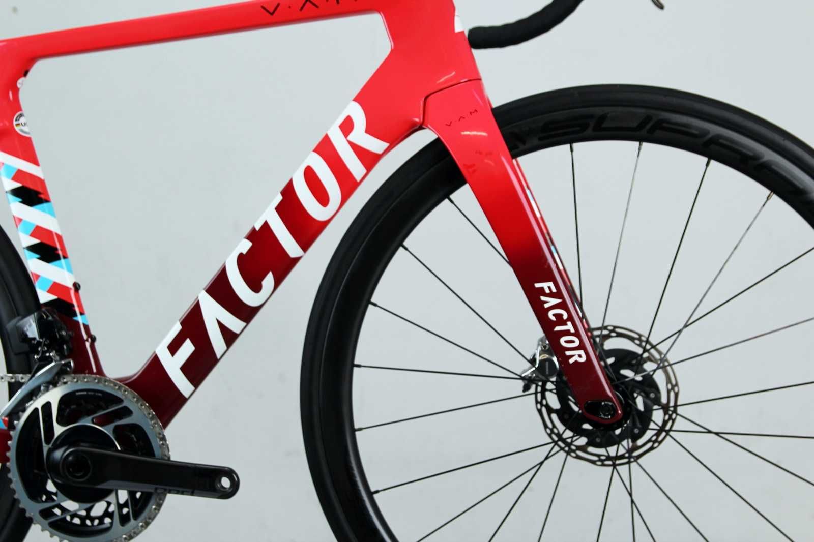 Rower szosowy FACTOR Ostro VAM Sram RED AXS, roz. 54