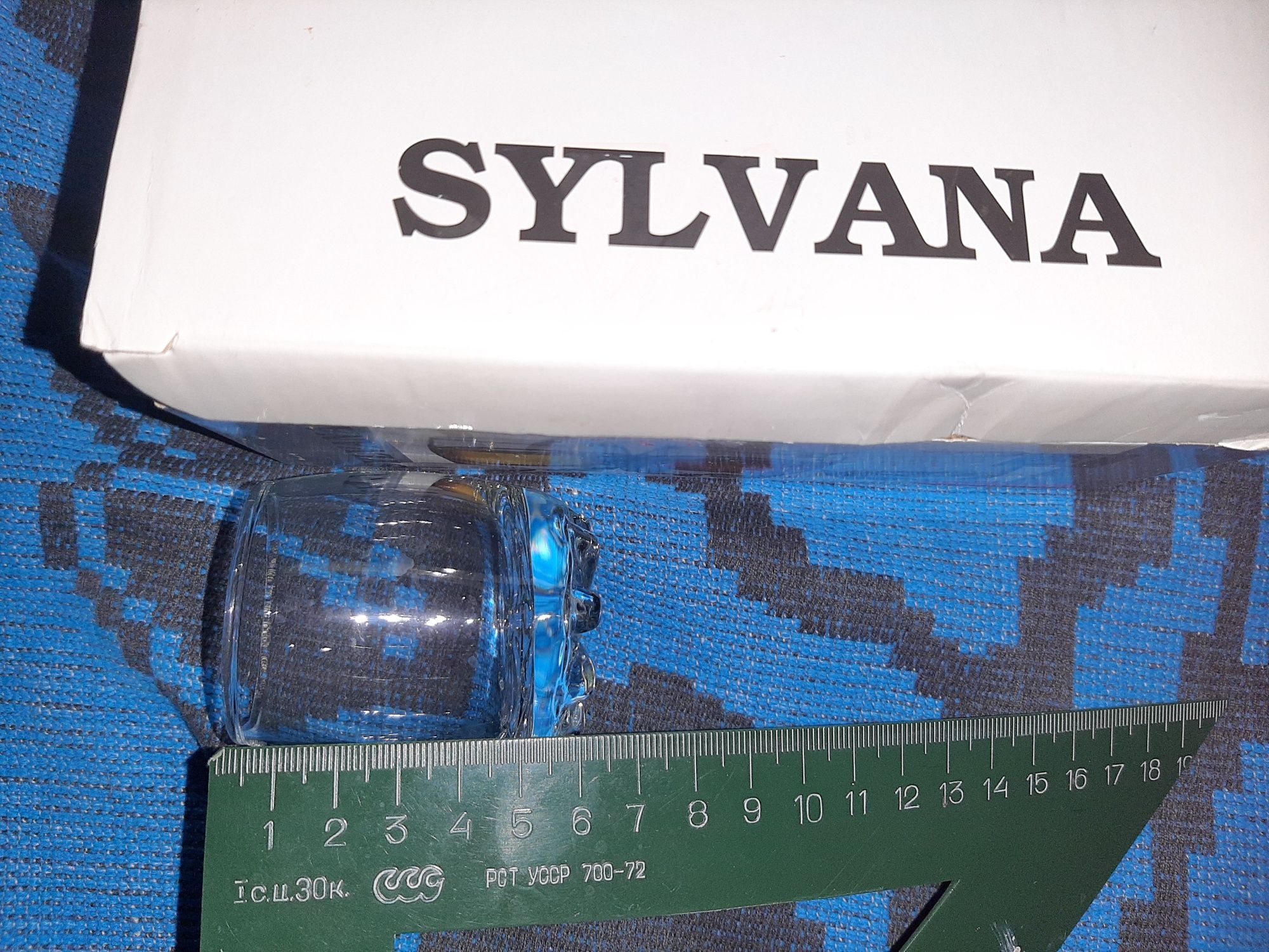 Набір скляних стаканів  Сільвана, 81 мл