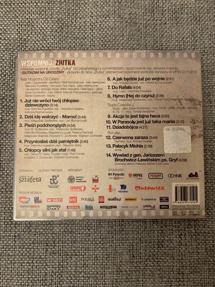 Wspomnij Ziutka CD
