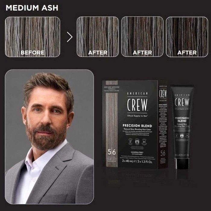 Маскування сивини American Crew Precision Blend 2-3/4-5/5-6/7-8