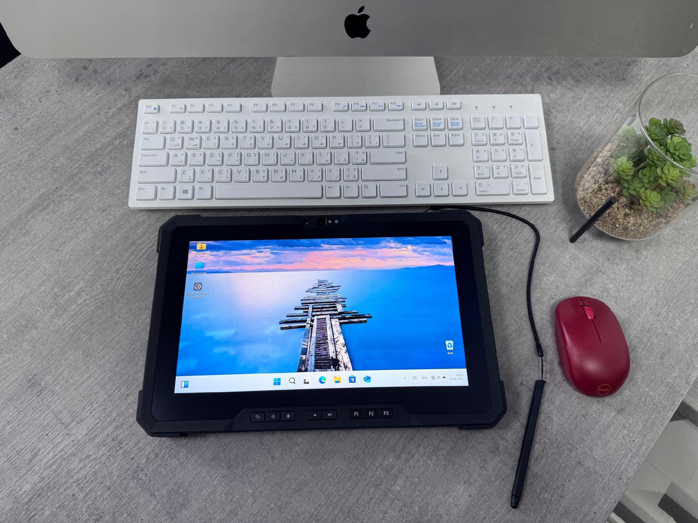Tablet przemysłowy Dell 7220 Rugged i5 16Gb 2Tb SSD +4G LTE WIN 11