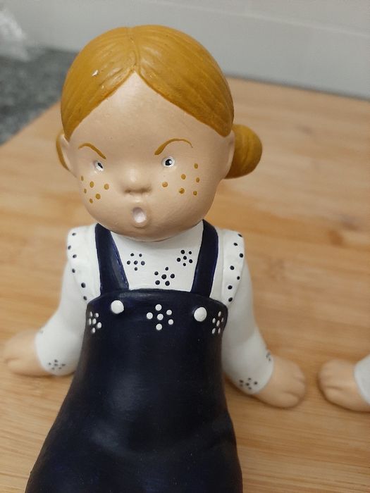 Conjunto crianças cerâmica