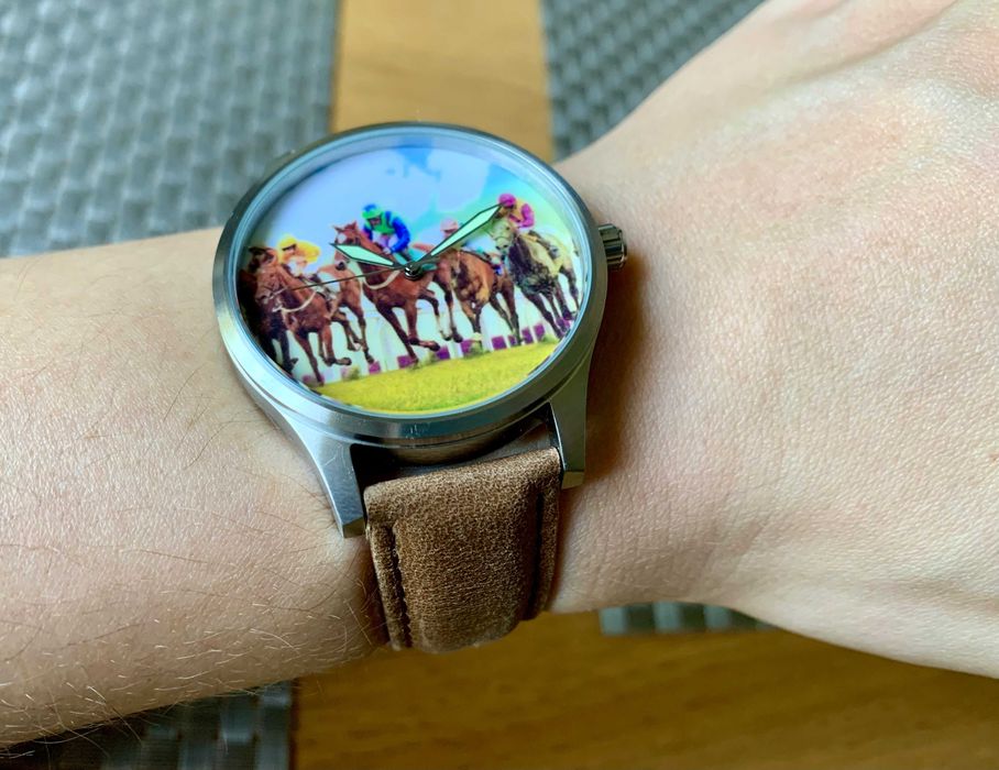 Zegarek dla fanów Koni, sportu Królów Polo wyścigów konnych, zwierząt