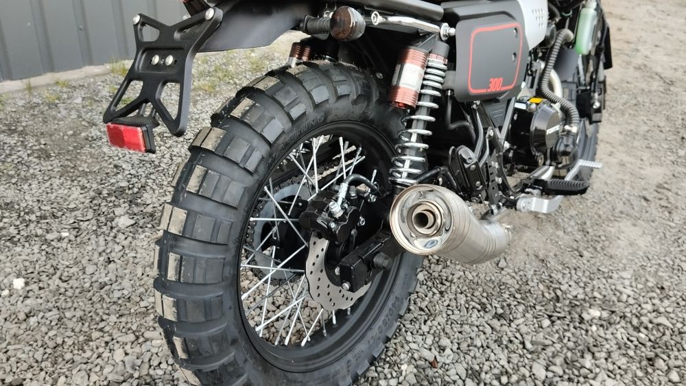 Мотоцикл Forte Scrambler FT300-F6P Офіційний дилер! Гарнтія! Сервіс!