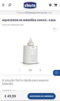 Aquecedor de biberões CHICCO