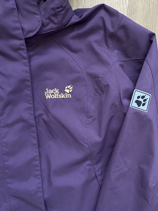 Куртка вітровка Jack Wolfskin, жіноча вітровка з мембраною, куртка