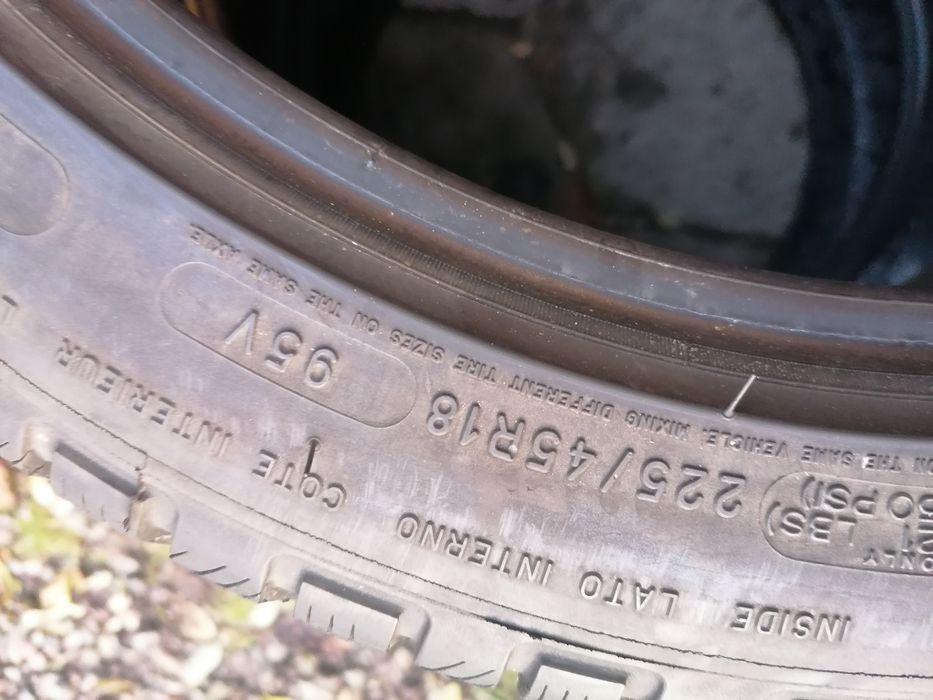 225/45/18 Michelin 2024 rok zimowe
