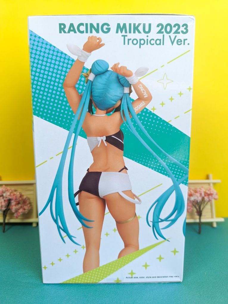 Новинка! Фигурка Hatsune Miku Racing 2023 Tropical ver., Banpresto