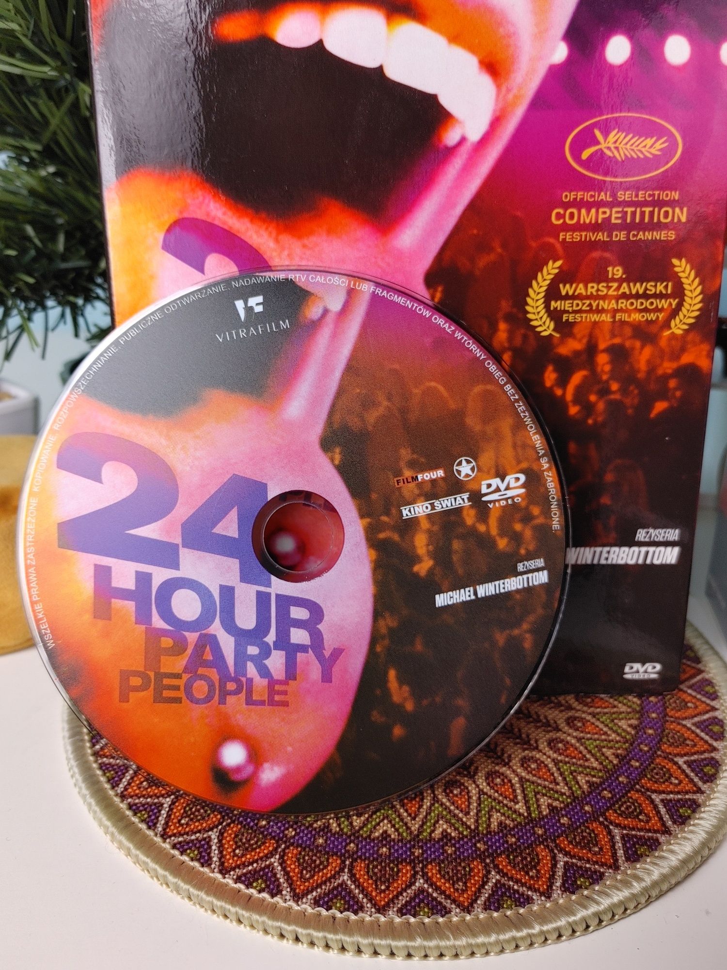 Film DVD 24 hour party people Factory Manchester